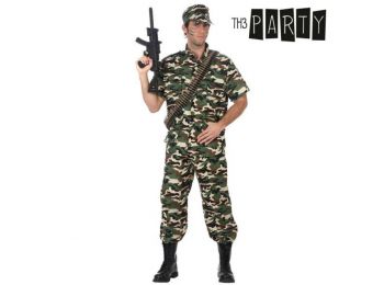 Felnőtt Jelmez Th3 Party Terepszínű katona Méret M/L