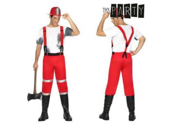 Felnőtt Jelmez Th3 Party Tűzoltó férfi Méret XL