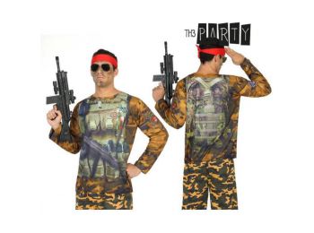 Póló Felnőtteknek Th3 Party 7673 Álcázott