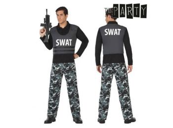 Felnőtt Jelmez Th3 Party Swat rendőr Méret XXL