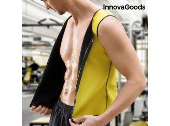 InnovaGoods Férfi Szauna Hatású Sport Mellény Méret: L