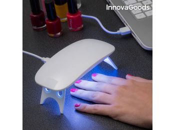 InnovaGoods Mini LED UV Lámpa Körömhöz