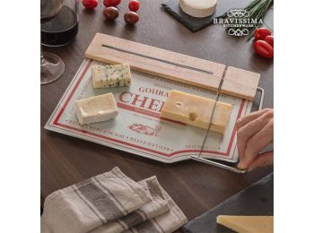 Vágódeszka Sajtszeletelővel