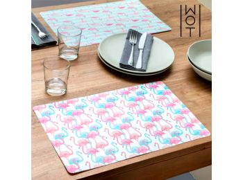 Wagon Trend Flamingók Tányéralátét