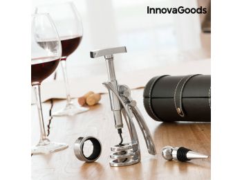InnovaGoods Borkiegészítő Készlet Screwpull Dugóhúzóv