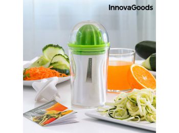 InnovaGoods 4 az 1-ben Zöldségvágó és Gyümölcsprés R
