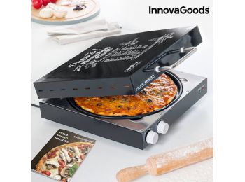 InnovaGoods Presto Elektromos Pizzasütő 1200W Fekete
