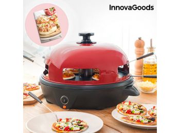 InnovaGoods Presto! Minipizza Sütő Receptkönyvvel 700W Pi