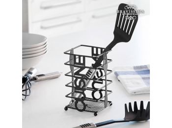 Bravissima Kitchen Cuisine Fém Evőeszköztartó