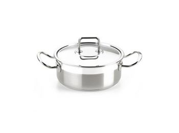 Lábas fedéllel BRA A340353 (20 cm) Rozsdamentes acél