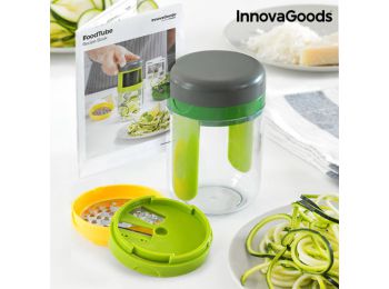 InnovGoods Spirál Zöldségvágó és Reszelő Recepkönyvv