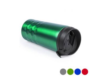 Üveg Fedéllel (310 ml) 145806 Szín  Ezüst színű