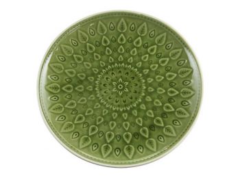 SWEET CHINA Natural (26 X 26 x 2 cm) Szín  Zöld