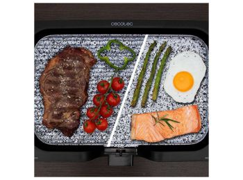 Grillsütő Cecotec Rock and Water 3000 Twin 2200W