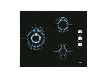 Gáz Főzőlap Cata CIB6021BK 60 cm Fekete (3 Tűzhelyek)