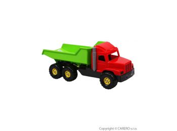 Játék homokozóba - zöld-piros teherautó
