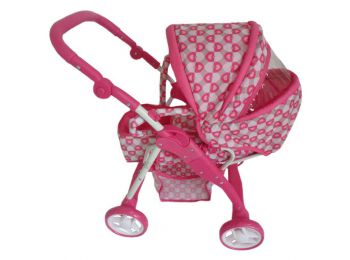 Gyermek babakocsi babáknak 2az1-ben Baby Mix rózsaszín - 