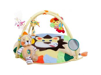 Játszószőnyeg plüss játékokkal PlayTo, oroszlán