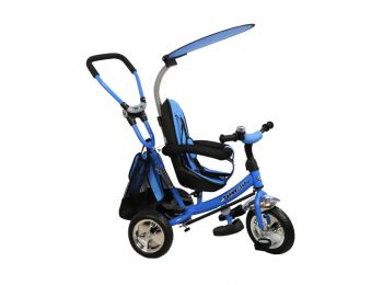 Gyerek háromkerekű bicikli Baby Mix Szafari kék