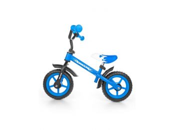 Gyerek futóbicikli Milly Mally Dragon fékkel kék