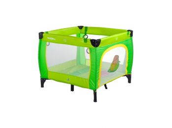 Gyerek összecsukhatós járóka Caretero Quadra zöld