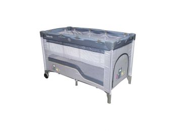 Utazóágy Baby Mix szürke