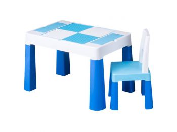 Gyerek szett asztalka székkel Multifun kék