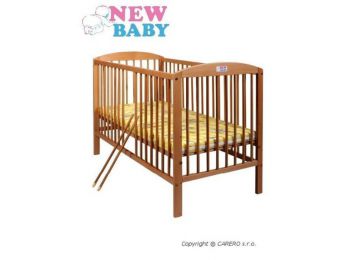 Bükkfa kiságy New Baby Juliet - természetes