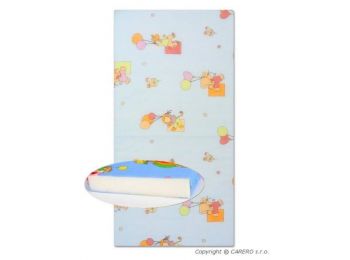 Gyerek habszivacs matrac kék- különféle minta