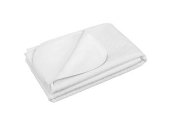 Vízálló gumi alátét Akuku 70x140 fehér