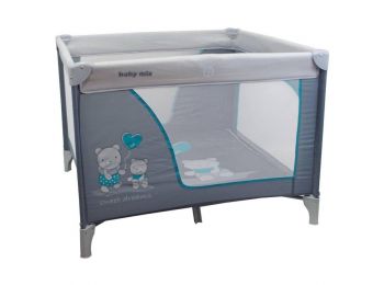 Gyermek összecsukható járóka Baby Mix 106x106 macik mint