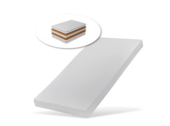 Matrac kókusz- habszivacs- kókusz réteggel 140x70 fehér