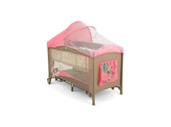 Utazóágy Milly Mally Mirage Deluxe rózsaszín cow