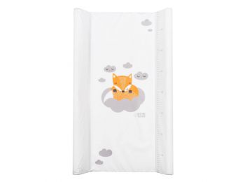 Pelenkázó lap puha New Baby Róka fehér 80x50cm