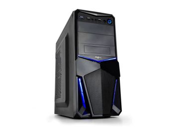ATX Közepes Torony PC Ház NOX NXPAX USB 3.0 Fekete,