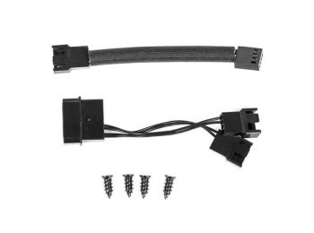 Doboz Ventilátor NOX NXHUMMERF120LR HFAN 12 cm LED Piros,