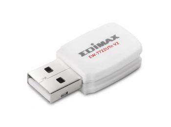 USB Adapter Edimax Pro EW-7722UTN V2 2.4 GHz WPS Fehér,
