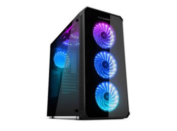 ATX Közepes Torony PC Ház NOX NXHUMMERTGX RGB,