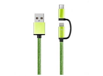 USB-kábel iPadhez/iPhone-hoz Ref. 101110 Zöld,