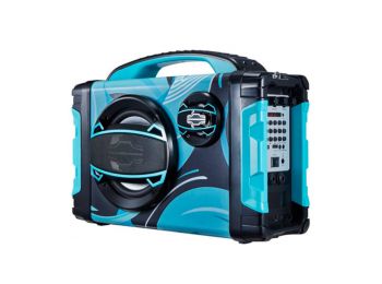 Bluetooth Hordozható Hangszóró BRIGMTON BBOX-2 FM LED 25W