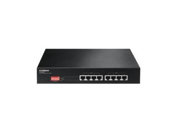 KapcsolóK Edimax ES-1008P V2 PoE+ |,