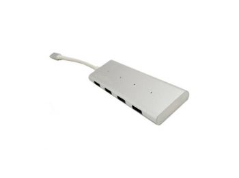 USB elosztó CoolBox COO-HUC4U3 Fehér (4 port),