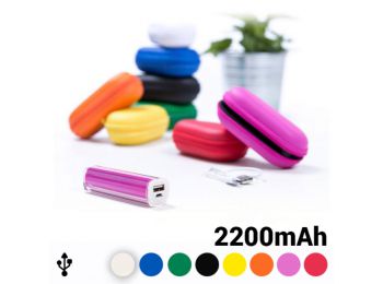 Power Bank 2200 mAh 144966, Fekete