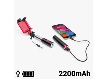 Selfibot Power Bankkel 2200 mAh 145200, Piros