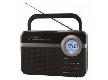 Tranzisztoros Rádió BRIGMTON BT 251 N Fekete,