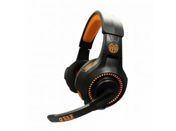 Fejhallgató Mikrofonnal iggual ONAJI ONNA Fekete Narancssz