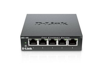 Asztali Kapcsoló D-Link DES-105 LAN,