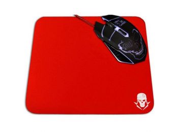Gamer Egérpad Skullkiller GMPR Piros, 25 x 21 cm