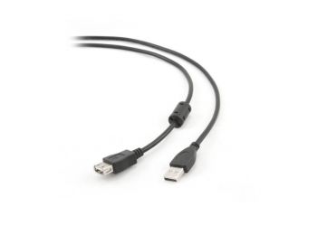 USB-kábel GEMBIRD CCF-USB2-AMAF-6 1,8 m Fekete,