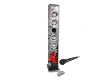 Hangszóró iWown KARAOKE TW/BK2 20W USB / SD,